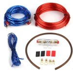 Garosa kit dinstallation damplificateur de voiture kit de c�bles dinstallation de haut - parleur damplificateu ...