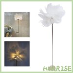 Garosa lampadaire plume lampadaire en plume dautruche art en fer 61 pouces led usb r�glable en luminaire ...