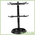 Garosa pr�sentoir � bijoux rotatif support de pr�sentation de bijoux rotatif � deux niveaux pour lunettes ...