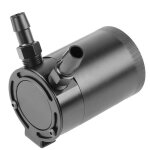 Garosa rcuprateur dhuile universal aluminum alloy compact baffled oil catch can 2?port black auto burette ...