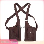 Garosa sac bandouli�re anti - vol en cuir avec pochette sous les bras pour homme et femme design discret ...