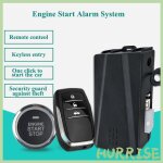 Garosa syst�me antivol de voiture syst�me dalarme de voiture 12 v entr�e passive sans cl� d�marrage � ...