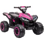 Garvee quad �lectrique enfant 12v voiture �lectrique pour enfants avec led et musique klaxon pour 3 + ...