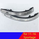 Gauche - clignotant de rtroviseur latral gauche et droit pour kia sportage 2010 - 2015 rpteur lh ...