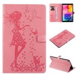 Gaufrage coque samsung galaxy tab a 10. 1 2019 sm - t510 tab a 10. 1 2019 housse tablette protection ...