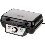 Gaufrier - camry - cr 3046 - 1600w - plaques antiadh�sives - contr�le de temp�rature