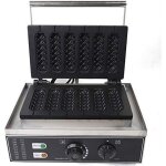 Gaufrier lctrique machine de hot dog mas pancake waffle crpire machine antiadhsive appareil  gaufre ...