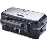 Gaufrier et grill 2 en 1 - swapy - plaques interchangeables - 1200 w - rev�tement antiadh�sif - thermostat ...