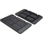 Gaufrier - delonghi - lot de 2 plaques à gaufres - noir - 1070 watt Gaufrier - delonghi - lot de 2 plaques à gaufres - noir - 1070 watt