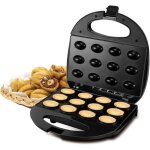 Gaufrier et sandwich papani - machine cuisine petit d�jeuner - noir