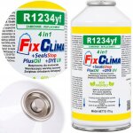 Gaz de climatisation automobile - fixclima - r�frig�rant r1234yf - compatible voitures 1994 - 2016 - ...