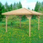 Pavillon de jardin en bois