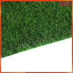 Gazon artificiel - akozon - 30x30cm (5 pi�ces) - fibre chimique - lavable - vert naturel