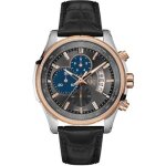 Montre - guess - classic collection - chronographe - cuir - 44mm - noir Montre - guess - classic collection - chronographe - cuir - 44mm - noir