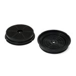 Gde - filtre  charbon pour hotte x2 compatible beko electrolux : diamtre 180 - 190mm amc62 fcv17 - ...