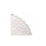 Gdp - napperon dentelle rond en papier - blanc - 31cm - x250 Gdp - napperon dentelle rond en papier - blanc - 31cm - x250