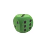 De geant mousse soft 15 cm coloris vert - de grand format xxl - jeu animation plein air jardin - motricite ...