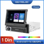 Autoradio gearelec 7 pouces android 10. 0 - gps / bluetooth / wifi / fm
