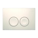 Geberit delta25 - plaque de dclenchement blanc alpin 115. 125. 11. 5 11