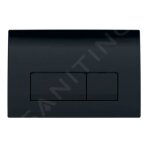 Geberit delta50 - plaque de d�clenchement noir 115. 119. dw. 1