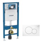 Geberit - pack geberit duofix 320 + plaque de commande sigma 01 blanche (setup320 - pro1)
