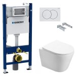 Geberit - pack wc bati - support geberit + wc swiss aqua technologies infinitio sans bride