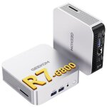 Geekom a6 mini pc avec amd ryzen 7 6800 radeon 680m 1to ssd 16go ram ddr5 mini ordinateur de bureau windows ...