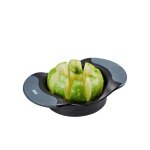 Coupe pommes et mangues - gefu - switchy - noir - acier de haute qualité - design contemporain Coupe pommes et mangues - gefu - switchy - noir - acier de haute qualité - design contemporain