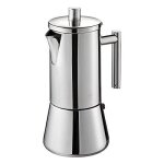 Gefu ge16380 cafetire italienne de 4 tasses acier inoxydable inox 135 x 95 x 20 cm