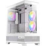 Botier de jeu pc - antec - cx700m rgb elite - verre tremp - 700w - ventilateurs rgb