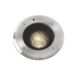Spot ext�rieur led - faro - geiser - acier inoxydable - cristal - �9x13. 5cm
