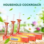 Gel anti cafards & blattes - 10g gel insecticide anti cafards et blattes seringue 10 g pour chenil de ...