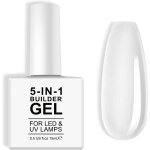 Gel construction ongle uv 5 - en - 1 15 ml gel de base vernis � ongles led pour nail extension transparent ...