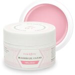 Gel de construction ongle uv led - estampille - milky rose - 15 ml - sans hema et tpo - application facile ...