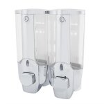 Gel de douche distributeur mural de savon en mousse 350 - 700ml (double sortie 700ml)