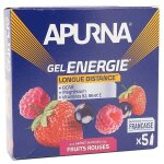 Gel energie longue distance apurna go�t fruits rouges + 2h defforts - etui 5 x 35g