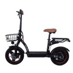Geleipu c14 trottinette �lectrique si�ge 500w 48v 17. 5ah autonomie 100km v25km / h pneus 14 d�placements ...