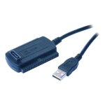 Adaptateur usb vers ide / sata - gembird - ausi01 - 2. 5 et 3. 5 - couleur noir - male / male