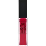 Rouge � l�vres - gemey maybelline - mat 025 - rouge - liquide - non waterproof