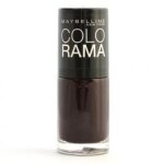 Vernis  ongles - gemey maybelline - colorama 357 - burgundy kiss - mini vernis - brillance maximale