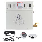 Gnrateur de bain de vapeur 4. 5kw 220v contrle de temprature automatique gnrateur de vapeur affichage ...