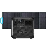 Gnrateur lectrique solaire bluetti ac180 avec panneau solaire pv2001152wh batterie lifepo4 pour campingvoya ...