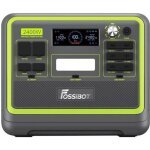 Gnrateur lectrique solaire - fossibot - f2400 - 2400w - batterie lifepo4 2048wh - 16 ports de sortie ...