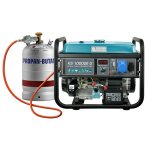 G�n�rateur � essence / gaz k�nner & s�hnen ks 10000e g - 7. 5 kw / 8. 0 kw - d�marrage manuel / �lectrique ...