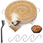 Gnrateur de fume - ronde - acier inoxydable - pour barbecues et fumeurs - combustible sciure de bois ...