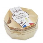 Mini - moules à gâteaux - mirontaine - set de 4 - caissettes sulfurisées - beige - cuisson facile Mini - moules à gâteaux - mirontaine - set de 4 - caissettes sulfurisées - beige - cuisson facile