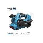 Generique - ponceuse  bande 20v (sans batterie et chargeur) 14x27. 5x17cm koma tools pro series battery ...