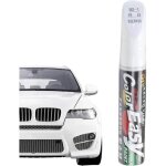Gnrique stylo retouche peinture anti rayure pour carrosserie moto voiture vlo blanc 1pcs
