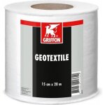 Geotextile - griffon - rouleau 20m x 15cm - blanc - mixte - outillage