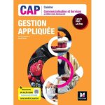 Gestion applique - cap - cuisine&commercialisation services - ed. 2023